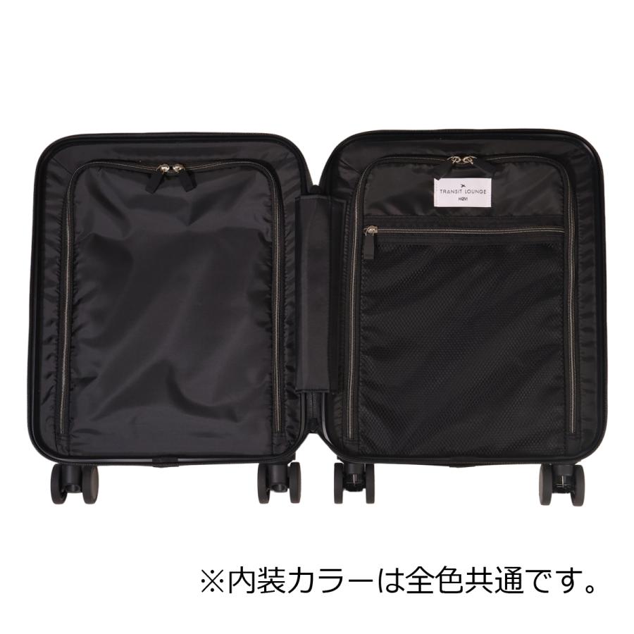 TRANSIT LOUNGE（トランジットラウンジ） ヘム スーツケース 21L 40cm
