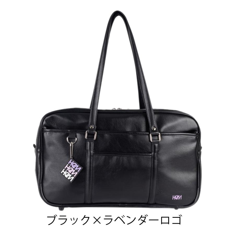【未使用】HeM スクールバッグ HeM（ヘム） スクールバッグ 合皮 ボストンバッグ トートバッグ A4