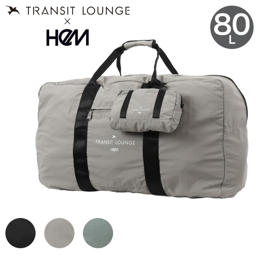 TRANSIT LOUNGE（トランジットラウンジ） 別注 ヘム ボストンバッグ
