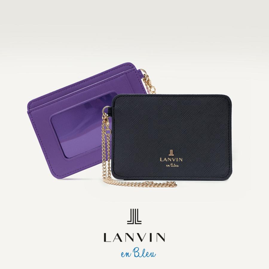 LANVIN en Bleu ランバンオンブルー パスケース 480118