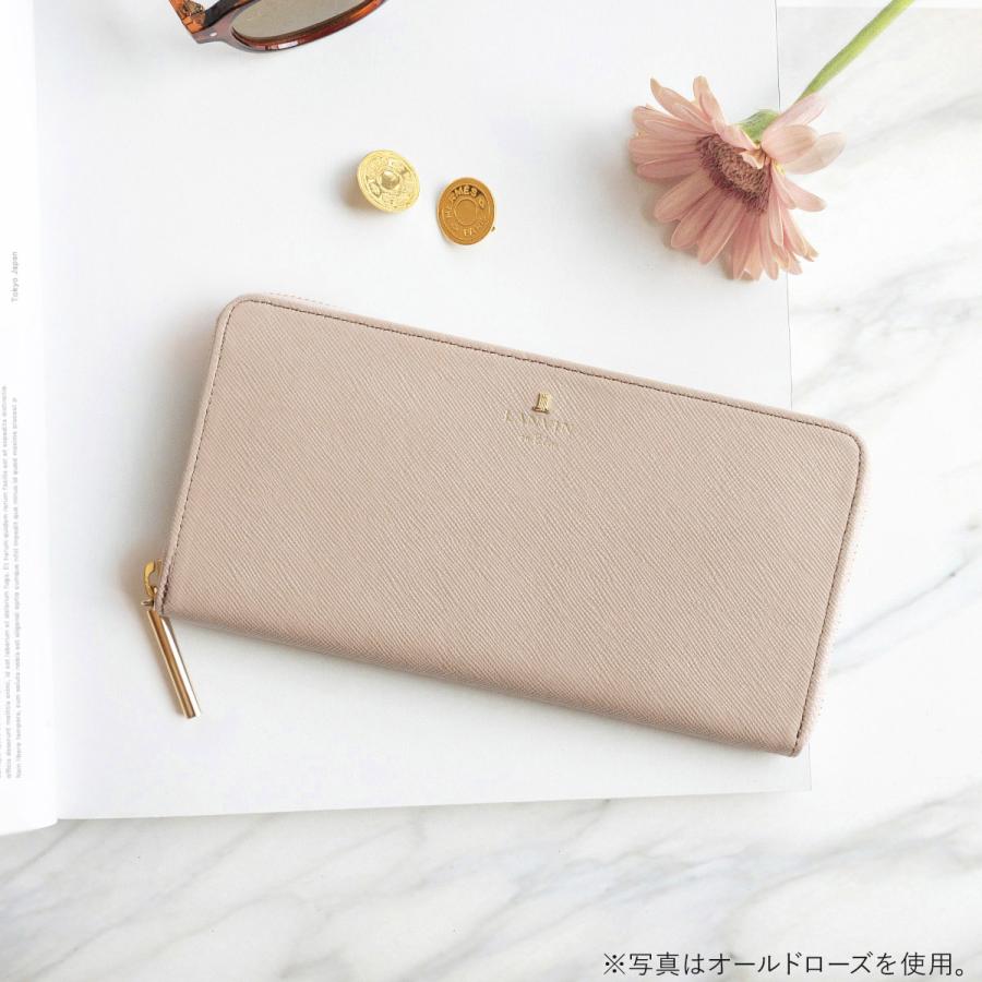 ランバンオンブルー LANVIN en Bleu 長財布 480119 リュクサンブール ランバンオンブルー ラウンドファスナー レディースの画像