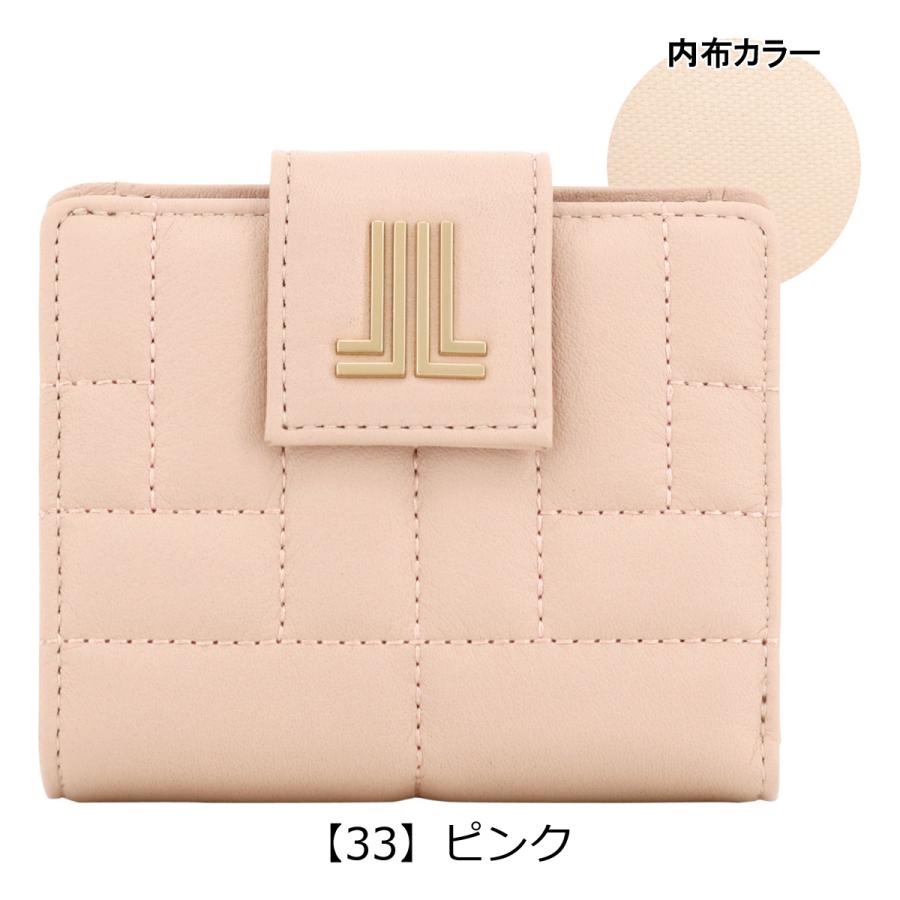 【新品タグ付き】ランバンオンブルー ベルシーL字ファスナー二つ折り財布 ピンク ベルシー Lファスナー二つ折り財布 LANVIN en Bleu / ランバンオン
