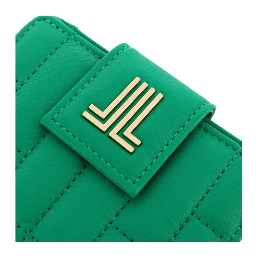 LANVIN en Bleu ランバンオンブルー 二つ折り財布 レディース 本革