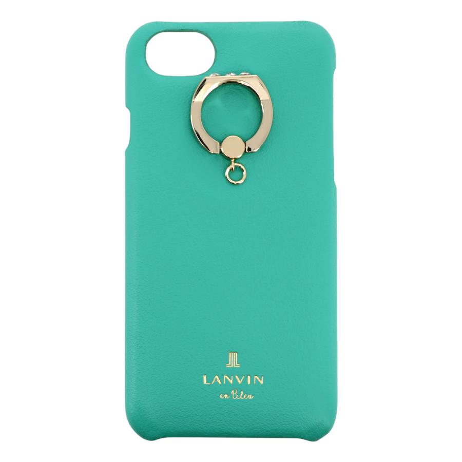 ランバンオンブルー スマホケース iPhone8 エクラン レディース 482783 LANVIN en Bleu スマホカバー 牛革 本革 レザー｜sacsbar｜11