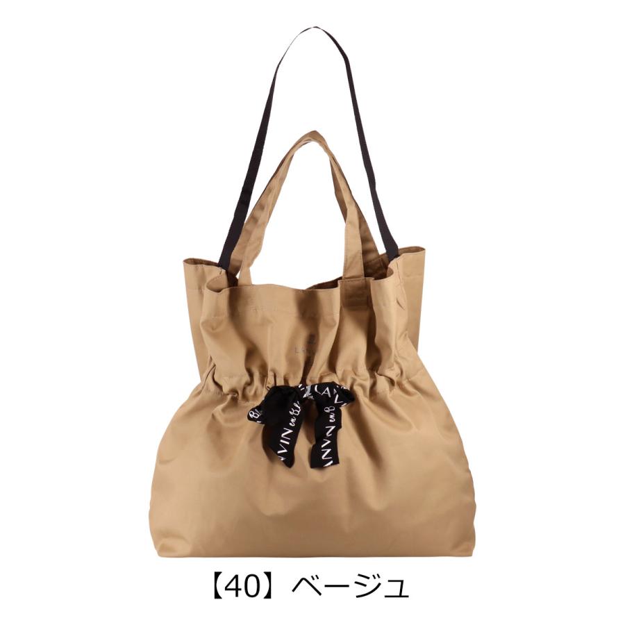 LANVIN en Bleu ランバンオンブルー エコバッグ トートバッグ B4 巾着