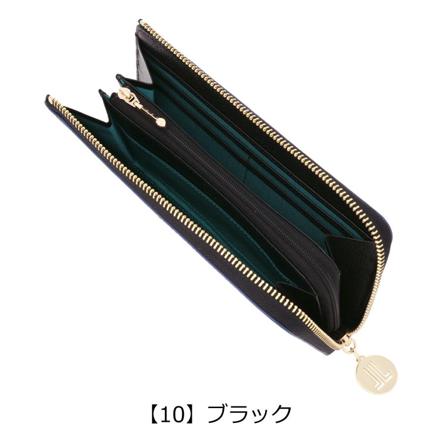 【新品/本物】LANVIN en Bleu ファスナー長財布/黒 ￥22,000 新品/本物】LANVIN en Bleu ファスナー長財布/黒 ￥22,000 LANVIN en