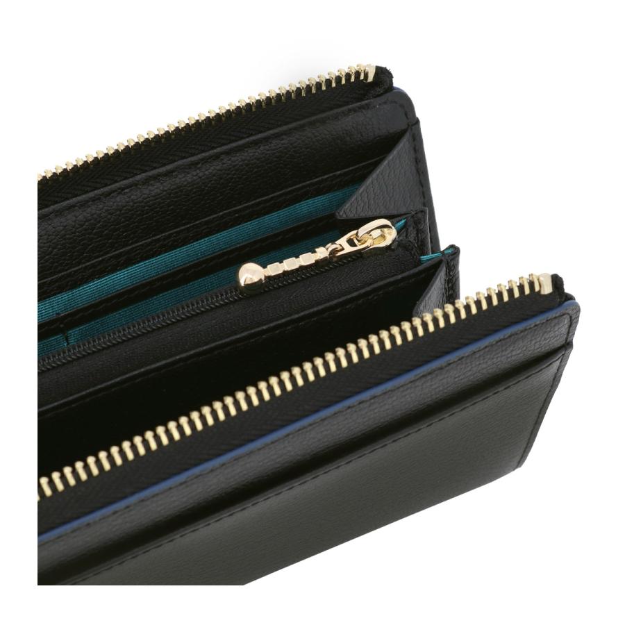 LANVIN en Bleu ランバンオンブルー 長財布 L字ファスナー 本革