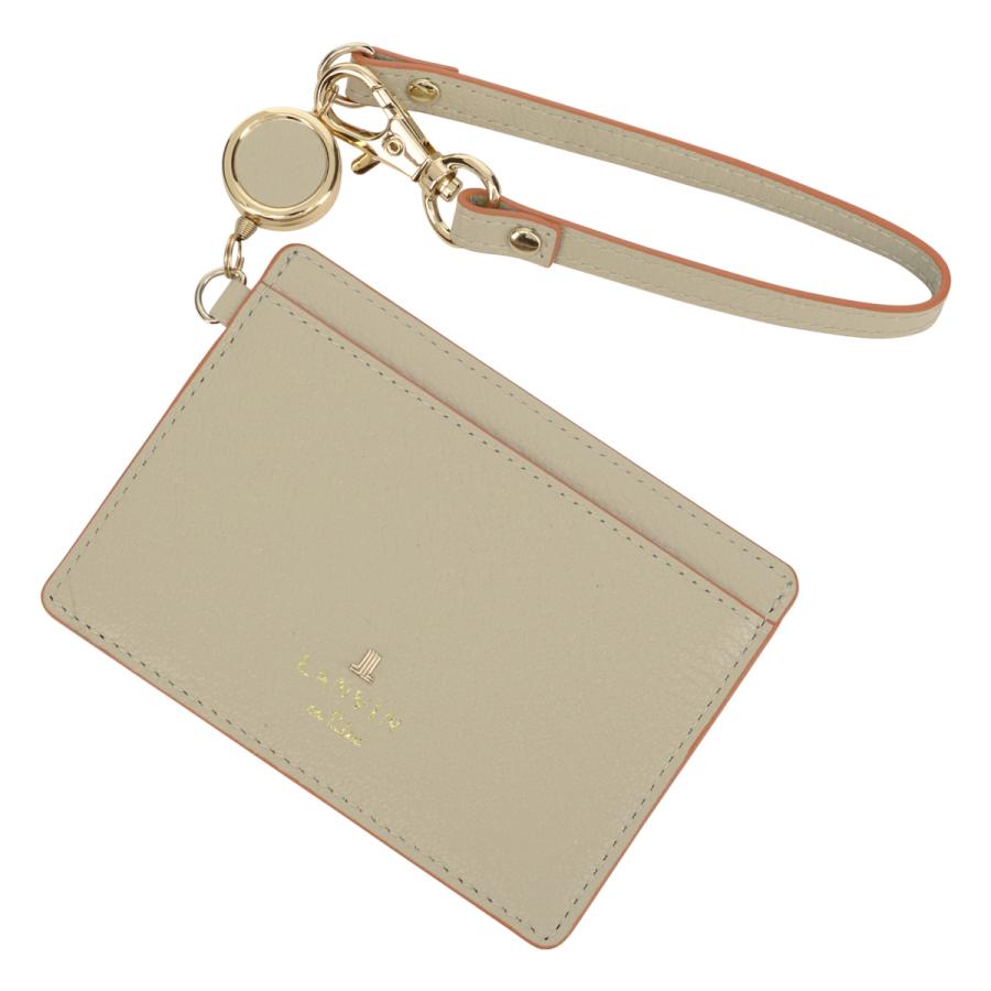 LANVIN en Bleu ランバンオンブルー パスケース 定期入れ 本革