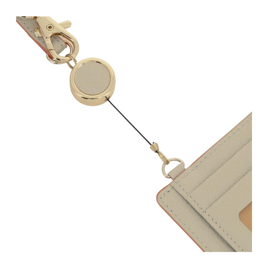 LANVIN en Bleu ランバンオンブルー パスケース 定期入れ 本革