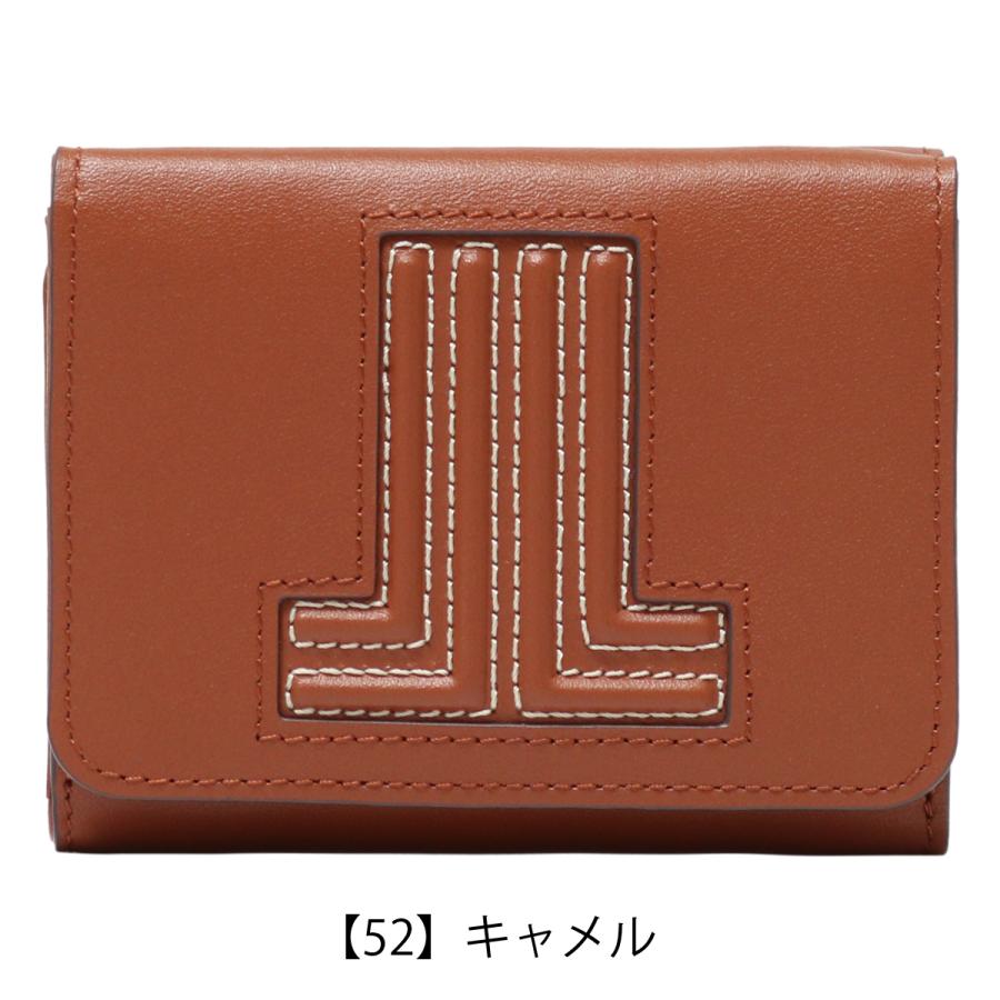 LANVIN en Bleu ランバンオンブルー 三つ折り財布 ミニ財布 ヴィジュ