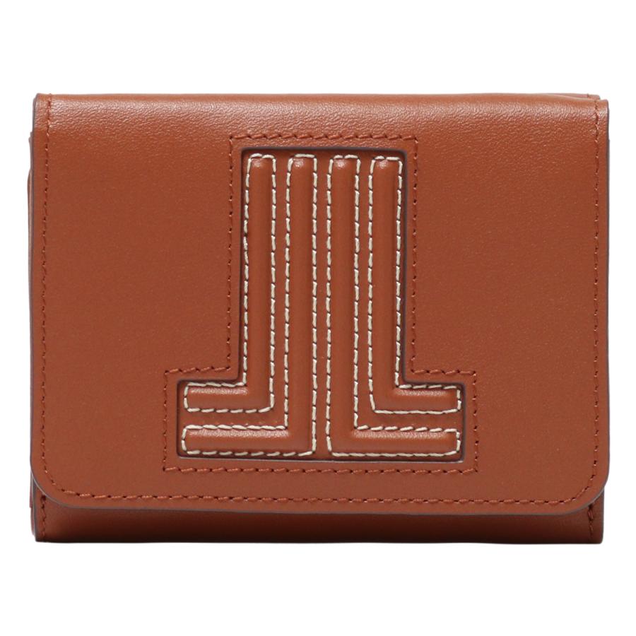 LANVIN en Bleu 財布 ヴィジュ ランバン キャメル レザー 茶 LANVIN en