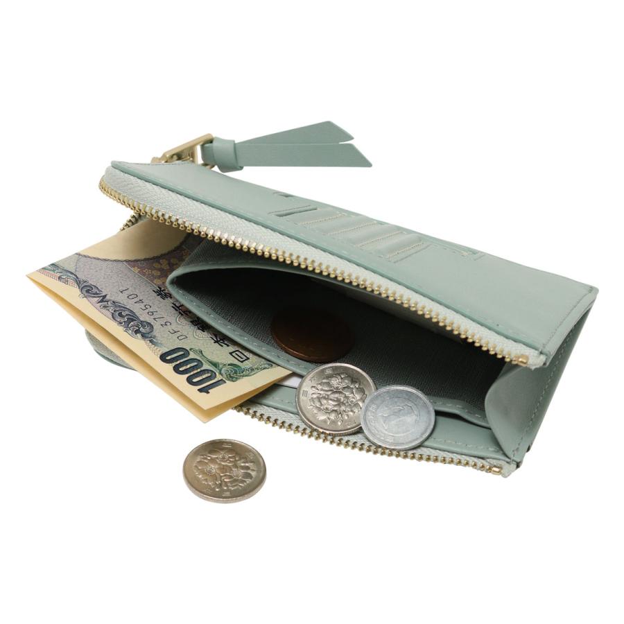 LANVIN en Bleu ランバンオンブルー フラグメントケース ヴィジュ 本革