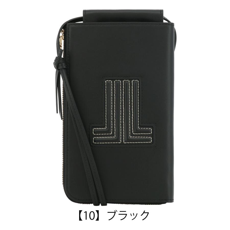 ランバンオンブルー スマホショルダー ヴィジュ 本革 レディース 