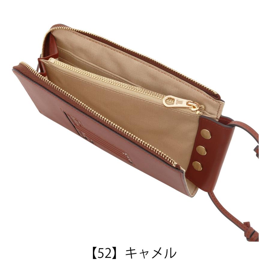 LANVIN en Bleu ランバンオンブルー スマホショルダー ヴィジュ 本革