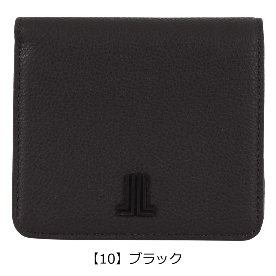 LANVIN en Bleu ランバンオンブルー 財布 二つ折り 本革 薄型 薄い