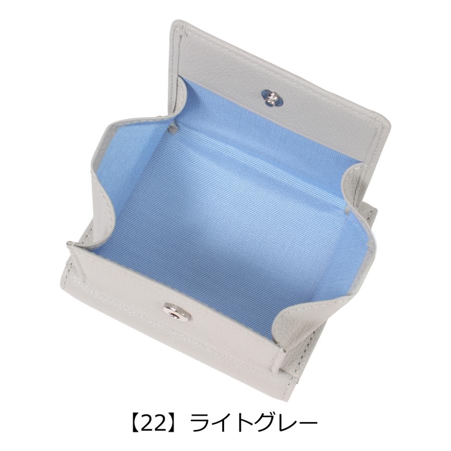 【新品タグ付き】ランバンオンブルー カリヨン三つ折り財布 ライトグレー LANVIN en Bleu 最大51%☆10/4限定 ランバンオンブルー 三つ折り