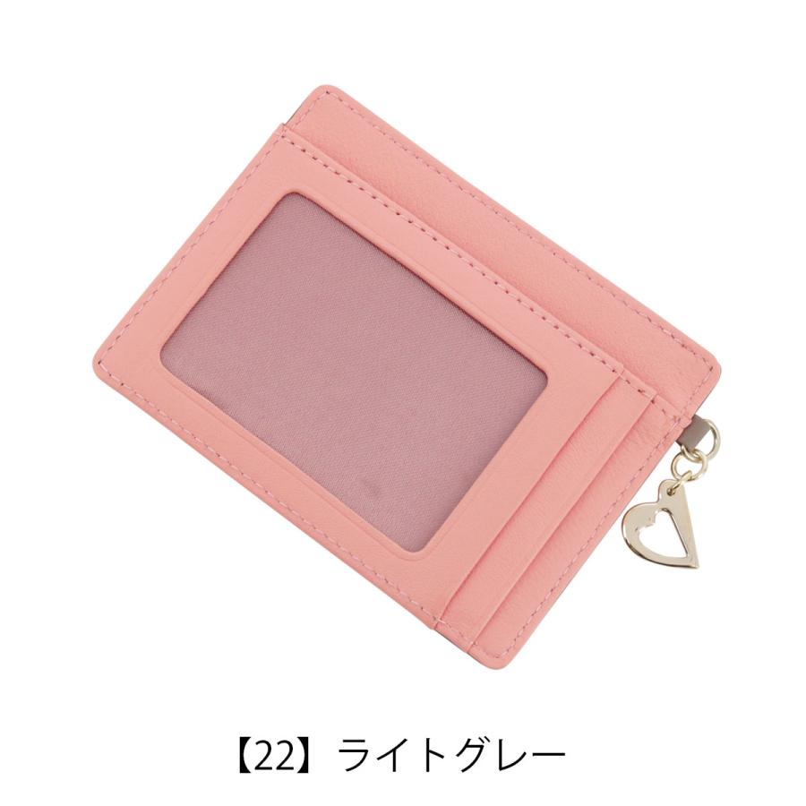 LANVIN en Bleu ランバンオンブルー パスケース 定期入れ リール付き