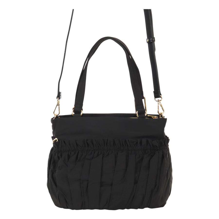 美品　LANVIN en Bleu ランバン★かごバッグ　トートバッグ　ブラック 美品 LANVIN en Bleu ランバン☆かごバッグ トートバッグ