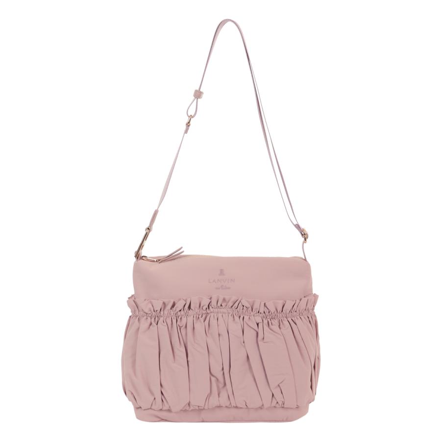 ランバンオンブルー ショルダーバッグ 軽量 レディース 484512 グラシリィ LANVIN en Bleu ミニショルダー ギャザー 上品の画像