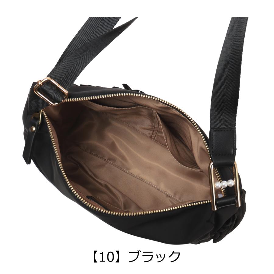 ランバンオンブルー ショルダーバッグ 軽量 レディース 484512 グラシリィ LANVIN en Bleu ミニショルダー ギャザー 上品の画像