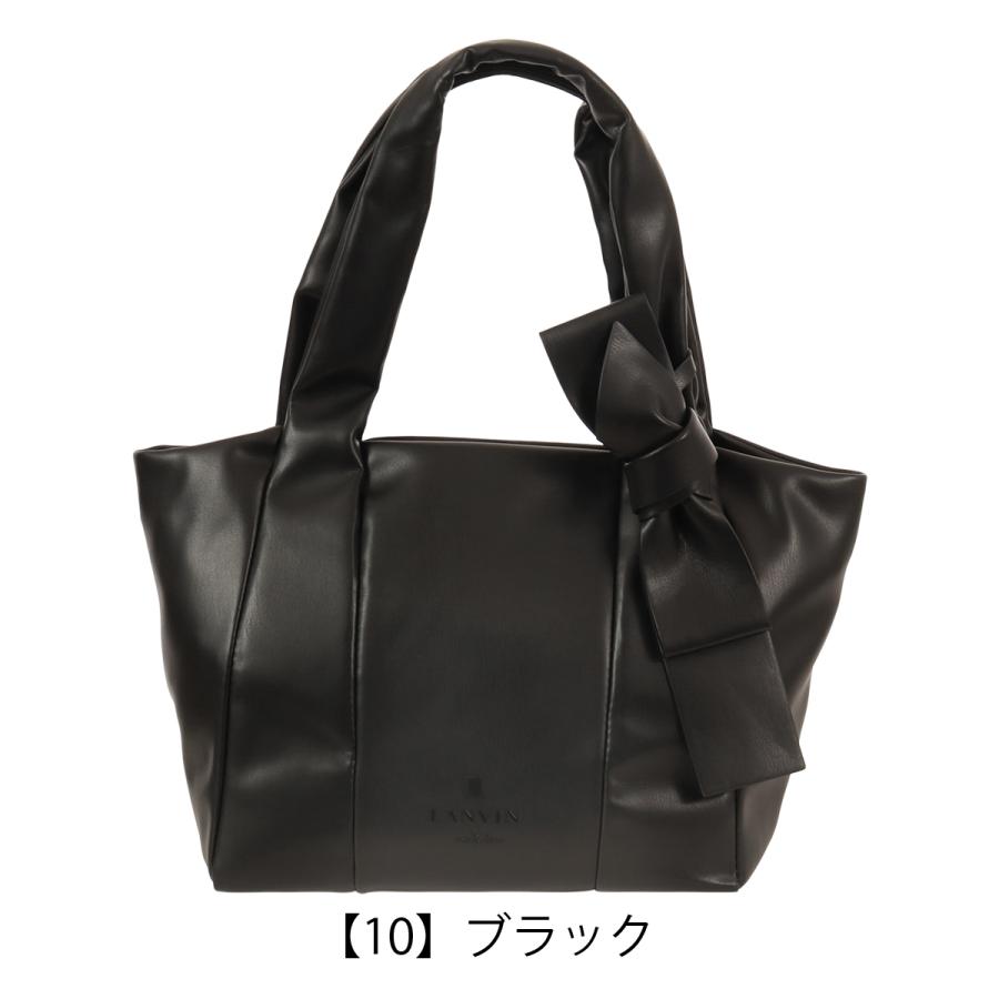 新品　ランバンオンブルー　ハンドバッグ（ハンドバッグ　傷あり LANVIN en Bleu 【SALE】ランバンオンブルー ハンドバッグ 大きめ