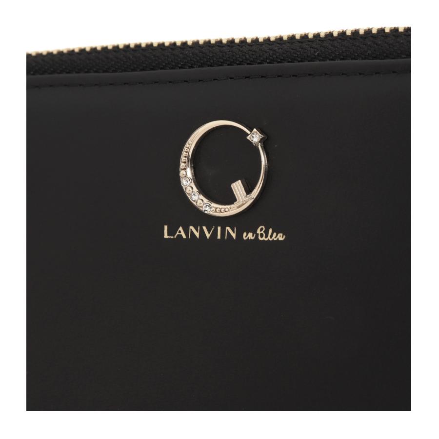 LANVIN en Bleu ランバンオンブルー 長財布 L字ファスナー 本革