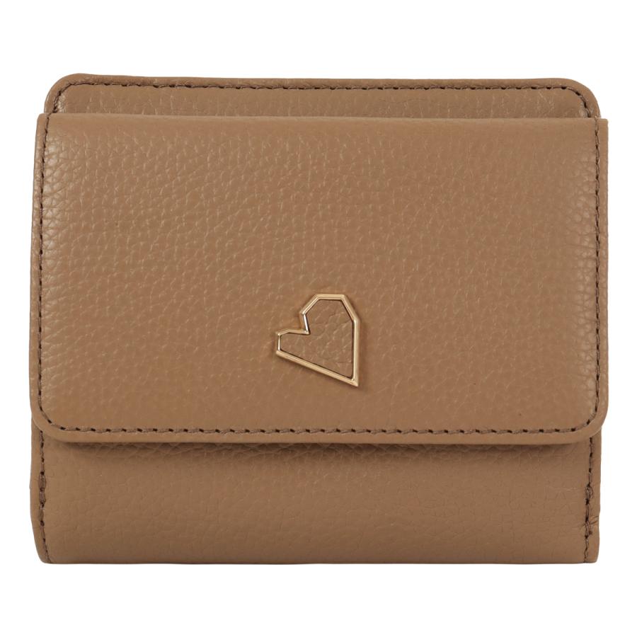 LANVIN en Bleu ランバンオンブルー 二つ折り財布 本革 レディース