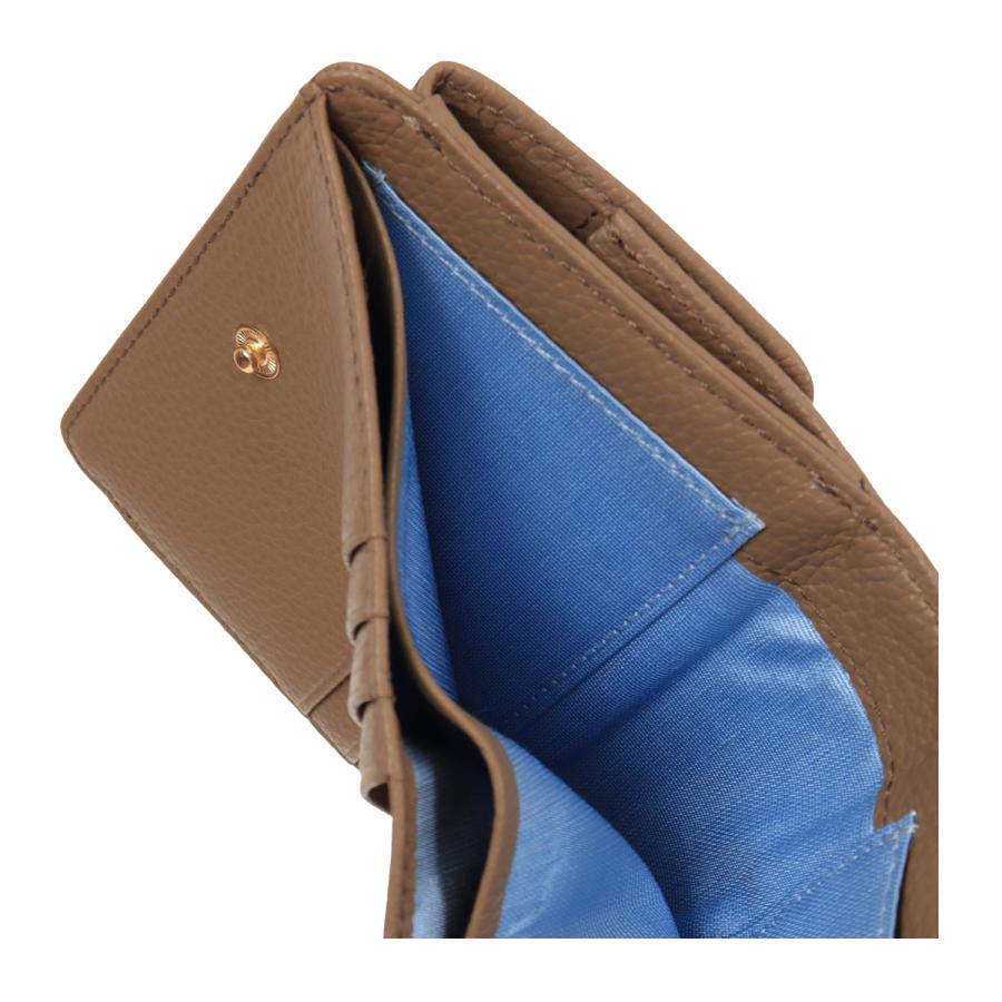 【レビュー投稿で+5％還元】ランバンオンブルー 二つ折り財布 本革 レディース アーリ 484731 LANVIN en Bleu | ミニ財布 牛革 レザー ハート クリスマス_mp クリスマス_wp LANVIN en Bleu ランバンオンブルー 二つ折り財布 本革 レディース