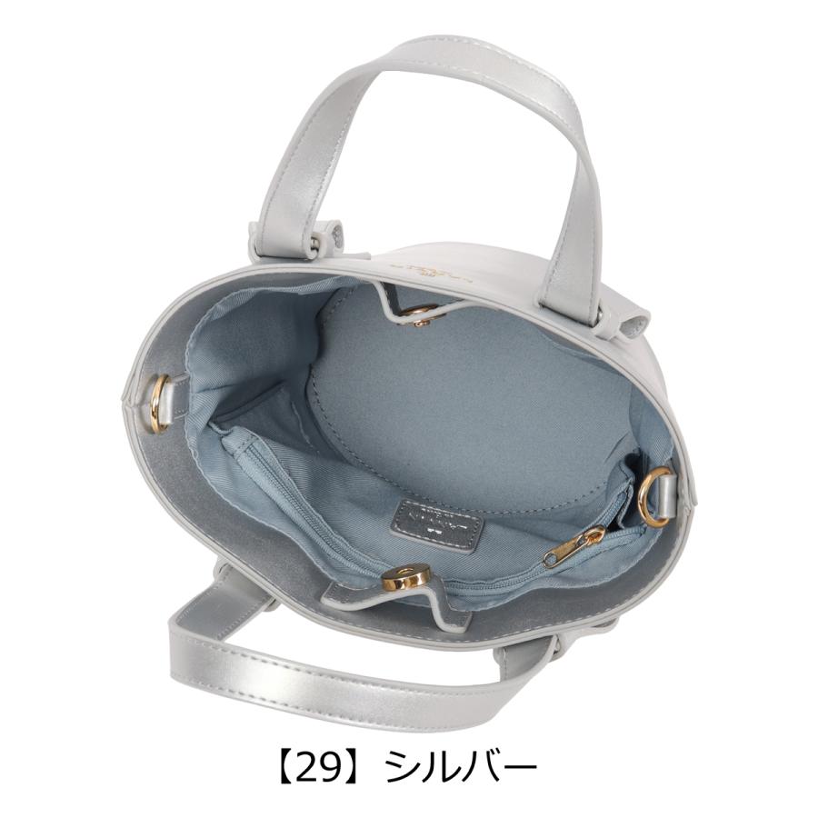 極美品 LANVIN en Bleu 2WAY ショルダーグレージュ レザー LANVIN en