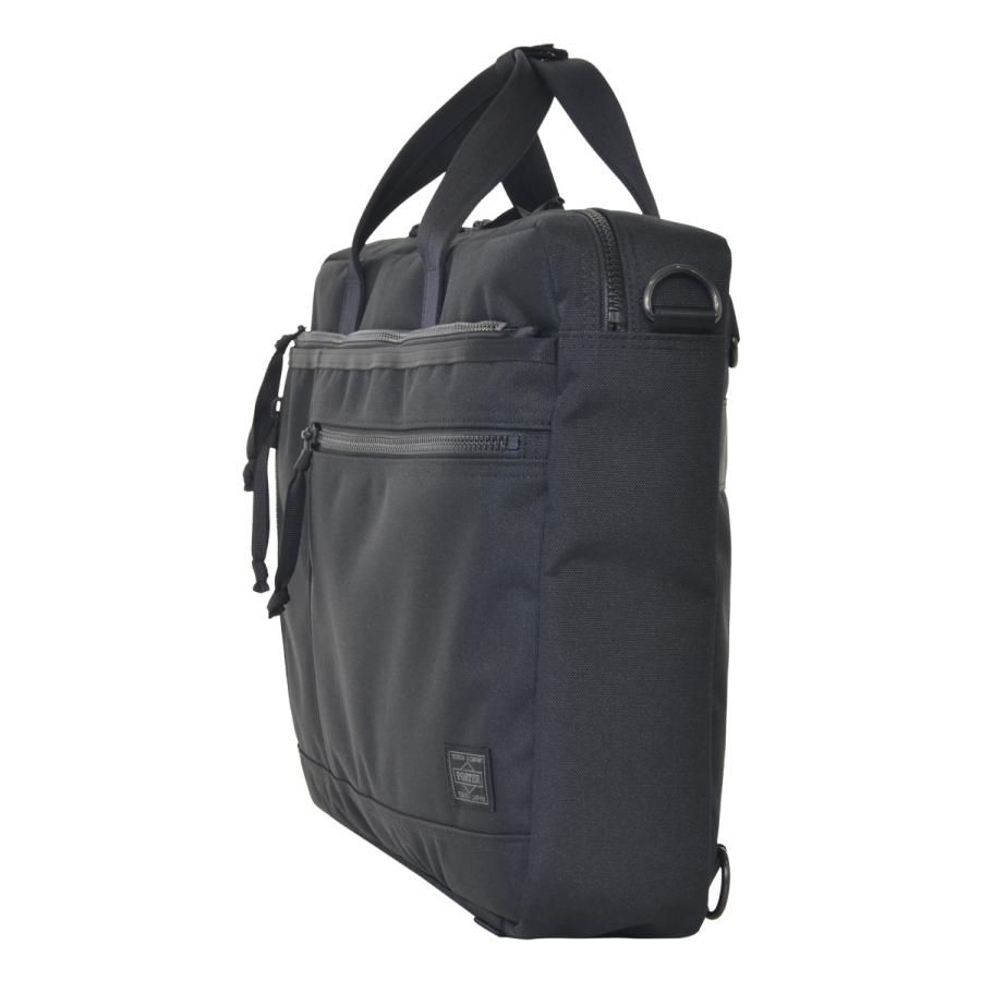 PORTER ポーター リック　ショルダーバック3WAY ブリーフケース 黒 TIME（PORTER） ポーター PORTER 3wayブリーフケース ショルダーバッグ