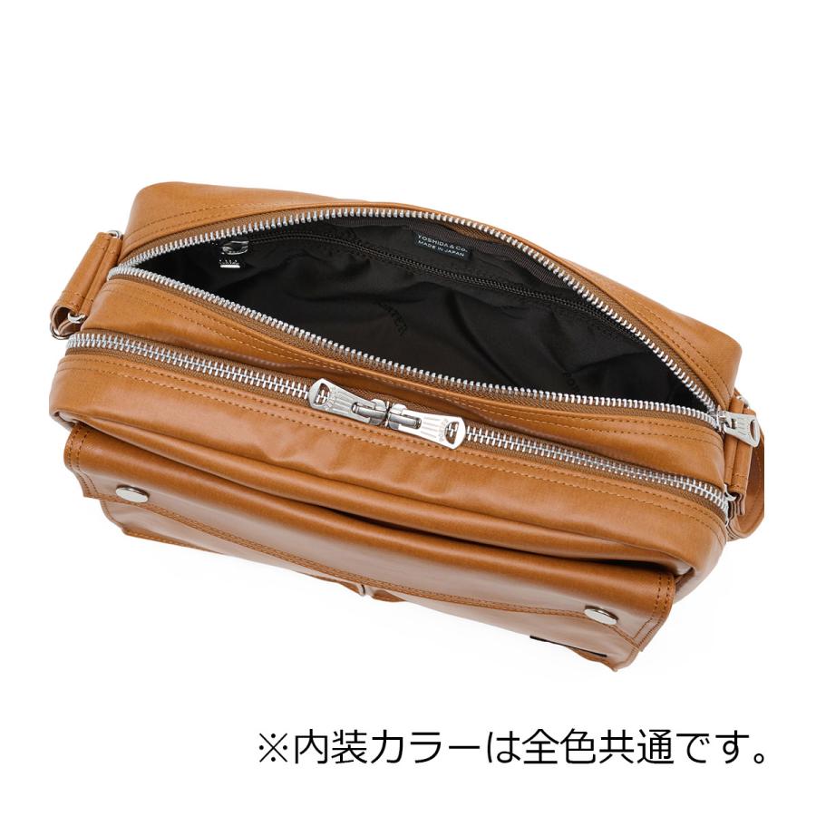 ポーター フリースタイル スリングバッグ ダブルジップ 707-15165 PORTER FREE STYLE ショルダーバッグ 斜め掛け 吉田カバン 日本製の画像