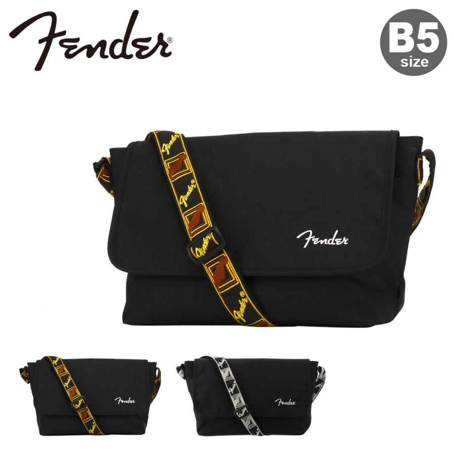 Fender（フェンダー） ショルダーバッグ B5 Lサイズ メンズ レディース