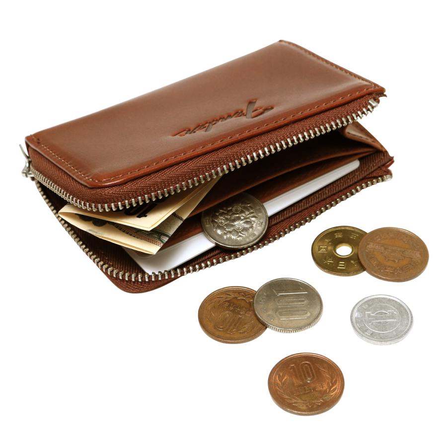 Fender（フェンダー） コインケース 本革 L字ファスナー メンズ 950