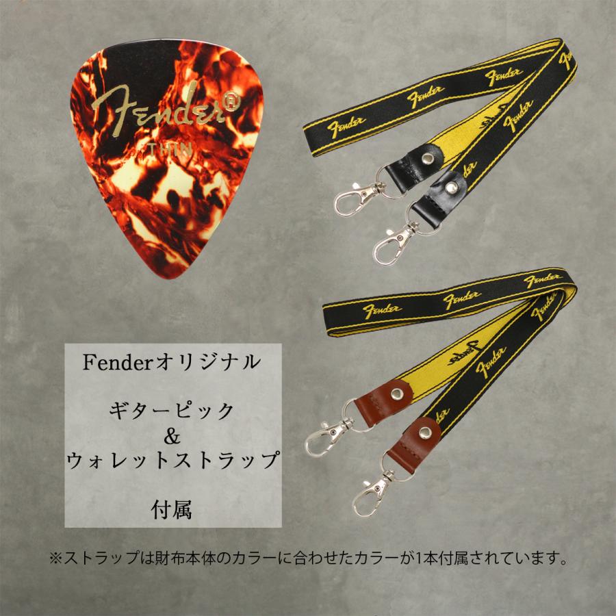 Fender（フェンダー） 二つ折り財布 本革 L字ファスナー 950-702
