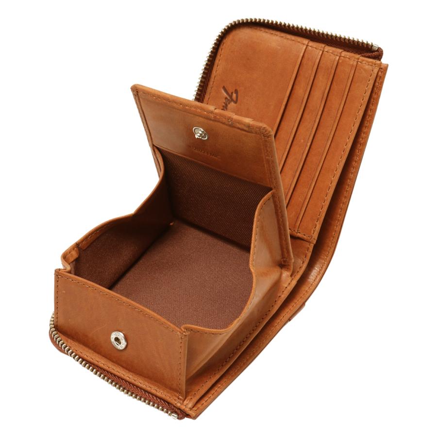 Fender（フェンダー） 二つ折り財布 本革 L字ファスナー メンズ 950