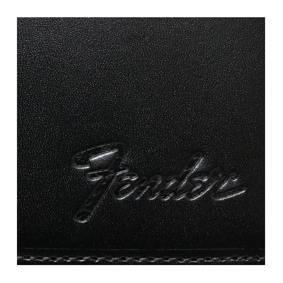 Fender（フェンダー） 二つ折り財布 本革 ラウンドファスナー メンズ