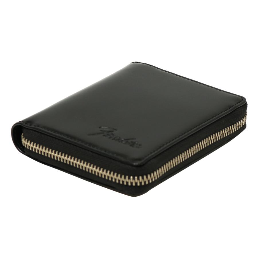 Fender（フェンダー） 二つ折り財布 本革 ラウンドファスナー メンズ