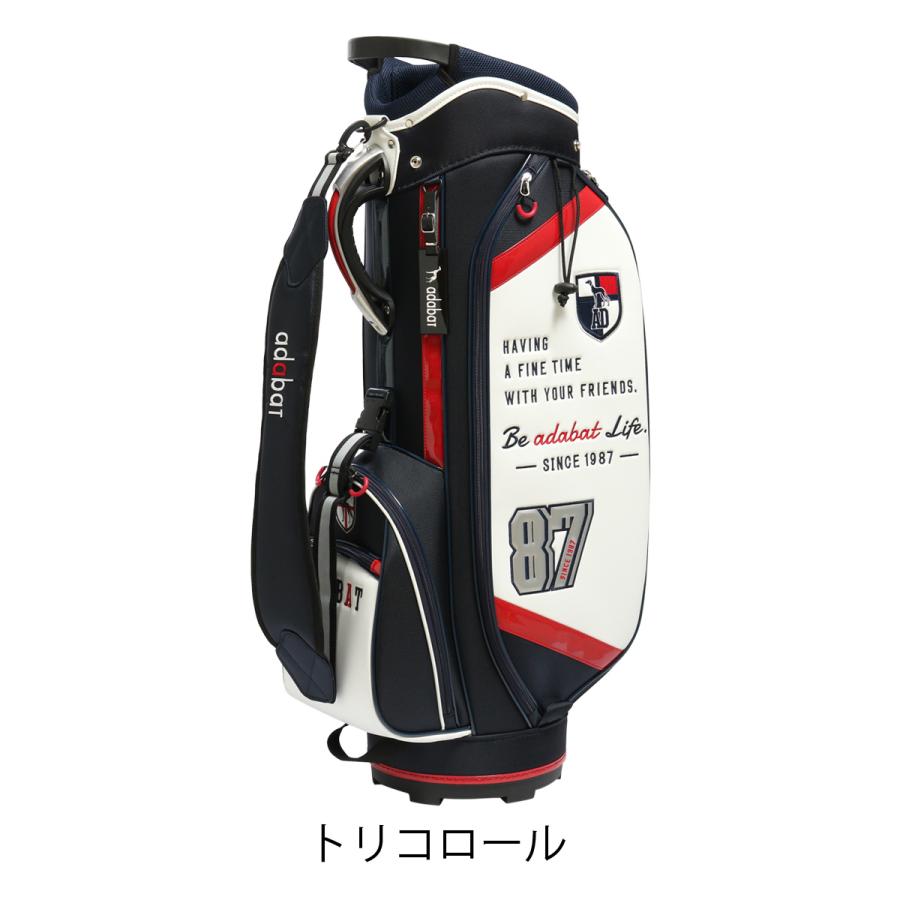 adabat　ゴルフバッグ　キャディーバック adabat（アダバット） キャディバッグ ABC432 : GREENFIL ゴルフウェア
