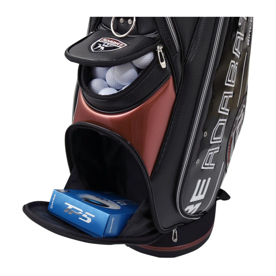 adabat（アダバット） ゴルフ キャディバッグ カート型 9.0型 47インチ