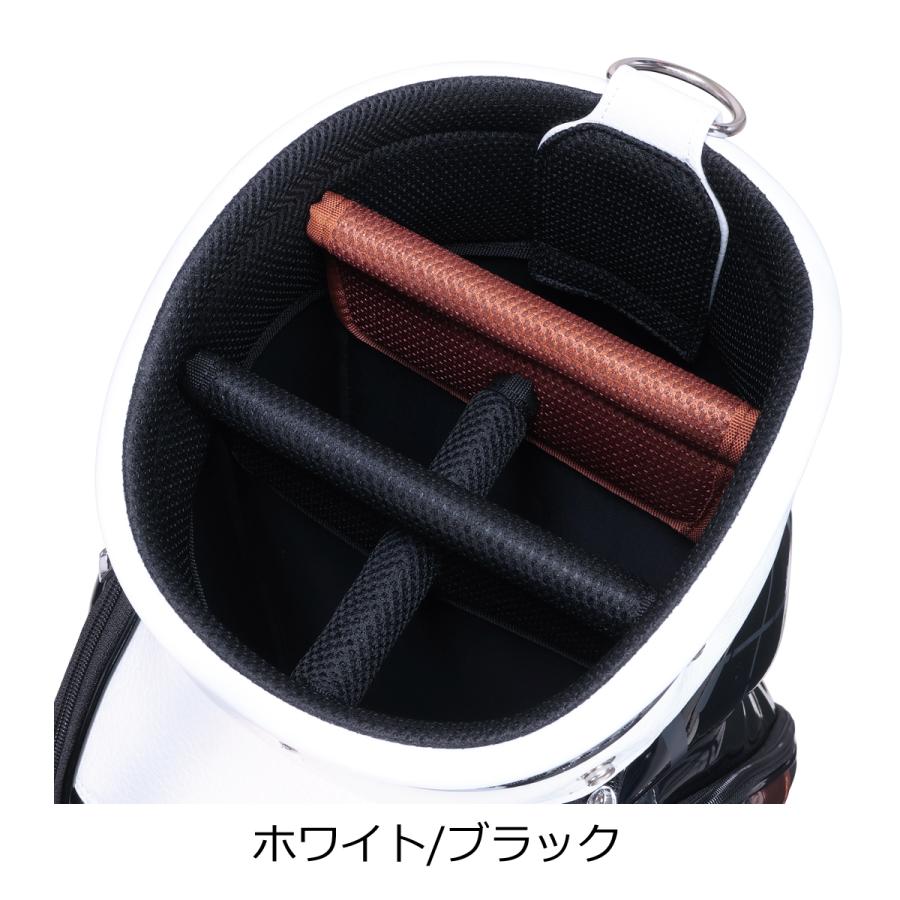 adabat キャディバッグ ブラック/ホワイト adabat（アダバット） 最大42%☆1/1.4限定 トートバッグ メンズ