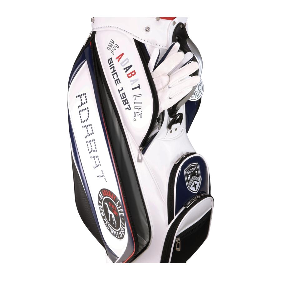 adabat（アダバット） ゴルフ キャディバッグ カート型 5分割 9型 47