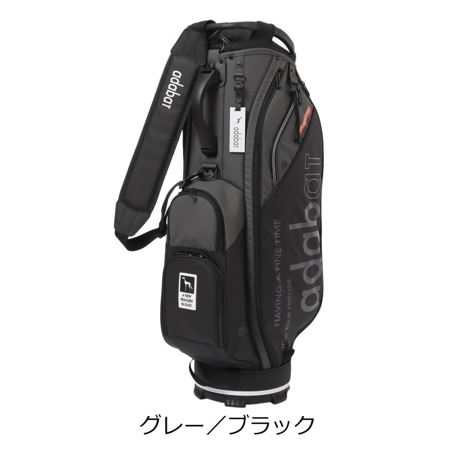 ◎新品◎　ADABAT　 ゴルフキャディバッグ　近年モデル adabat（アダバット） ゴルフ キャディバッグ カート型 9.0型 47インチ