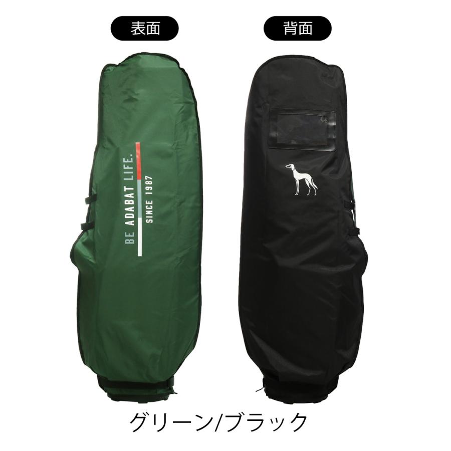 adabat アダバット キャディバッグ グリーン 9型 アダバット Adabat キャディバッグ 9インチ グリーン 男性用 中古品