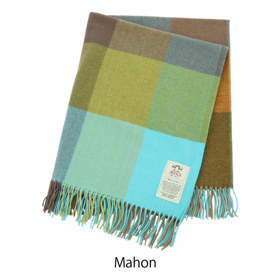 AVOCA（アヴォカ） マフラー 大判 スカーフ LAMBSWOOL THROWS