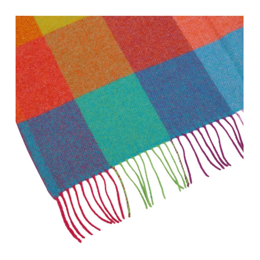 AVOCA（アヴォカ） マフラー 大判 スカーフ LAMBSWOOL THROWS