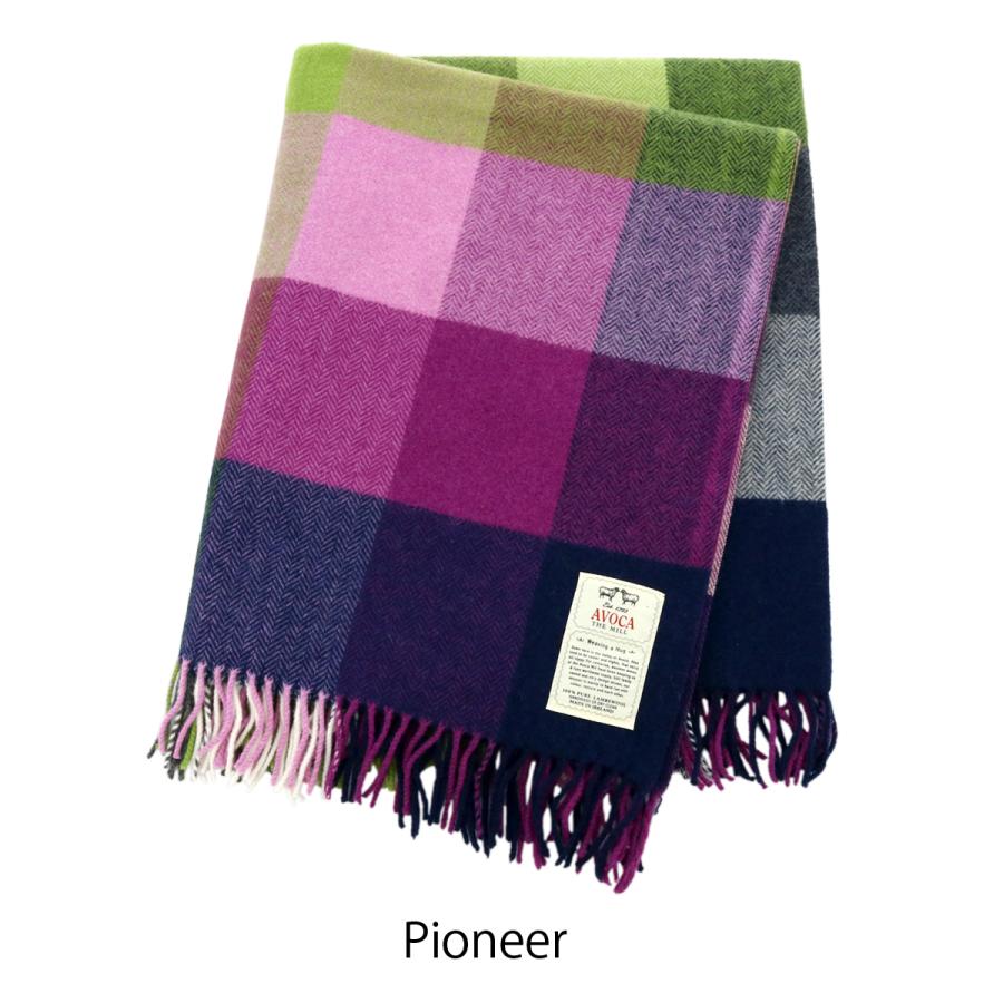 AVOCA（アヴォカ） マフラー 大判 スカーフ LAMBSWOOL THROWS