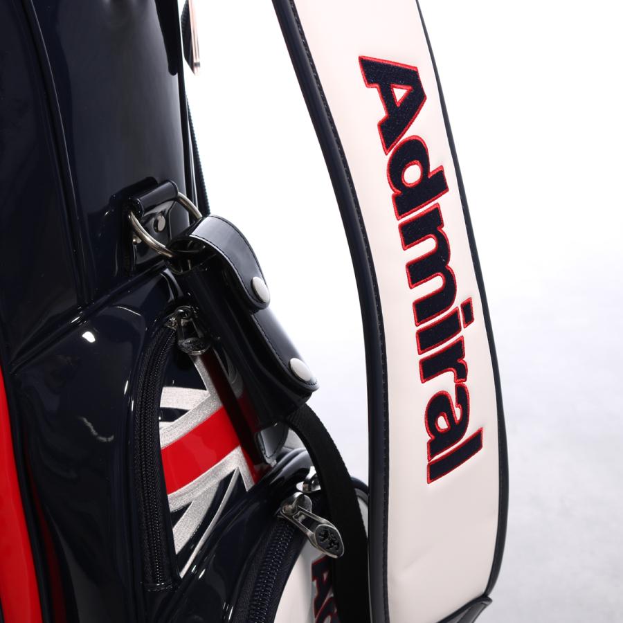 アドミラル Admiral ADMG1BC2 エナメル　9型（46インチ対応) Admiral Golf アドミラル ADMG1BC2 エナメル 9型 キャディバッグ