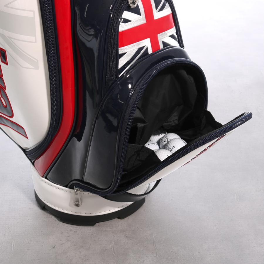 アドミラル Admiral ADMG1BC2 エナメル　9型（46インチ対応) Admiral Golf アドミラル ゴルフ キャディバッグ ゴルフバッグ