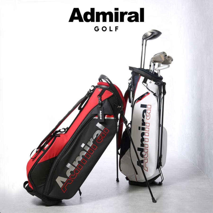 【新品未使用品】Admiral 軽量スタンドキャディーバッグ Admiral Golf セール アドミラルゴルフ スタンドキャディバッグ