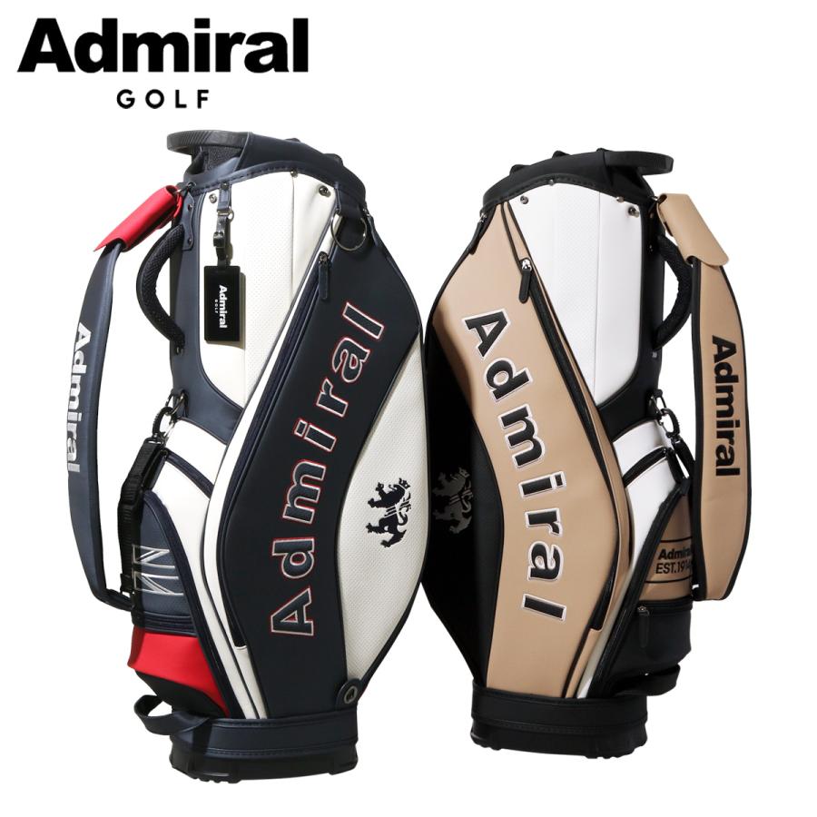 Admiral Golf アドミラル ゴルフ キャディバッグ カート式 6分割 Admiral Golf アドミラル ゴルフ キャディバッグ カート式 6分割